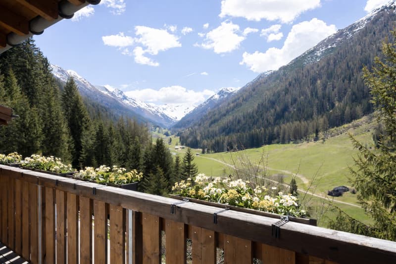 Natur pur - Blick ins Dischmatal