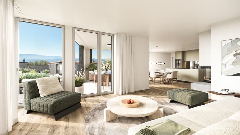 New building project "In Vineis" - Stylish living in the green (2)