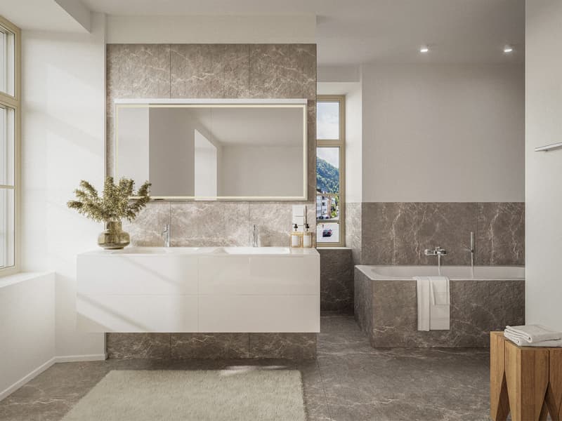 Masterbereich mit En-suite-Badezimmer