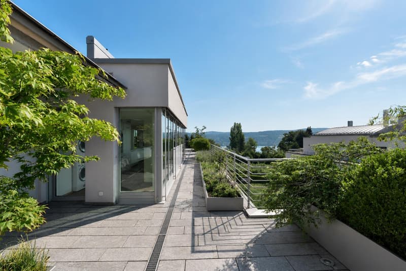 5½-Zimmer Attikawohnung mit Seesicht in Rüschlikon (4)