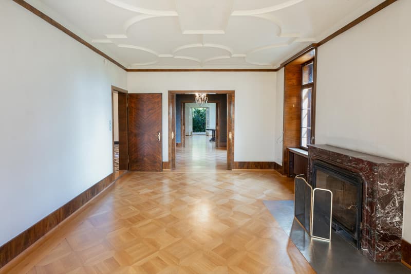 Mehrere Cheminées in der Villa verleihen den Räumen eine besondere Atmosphäre.