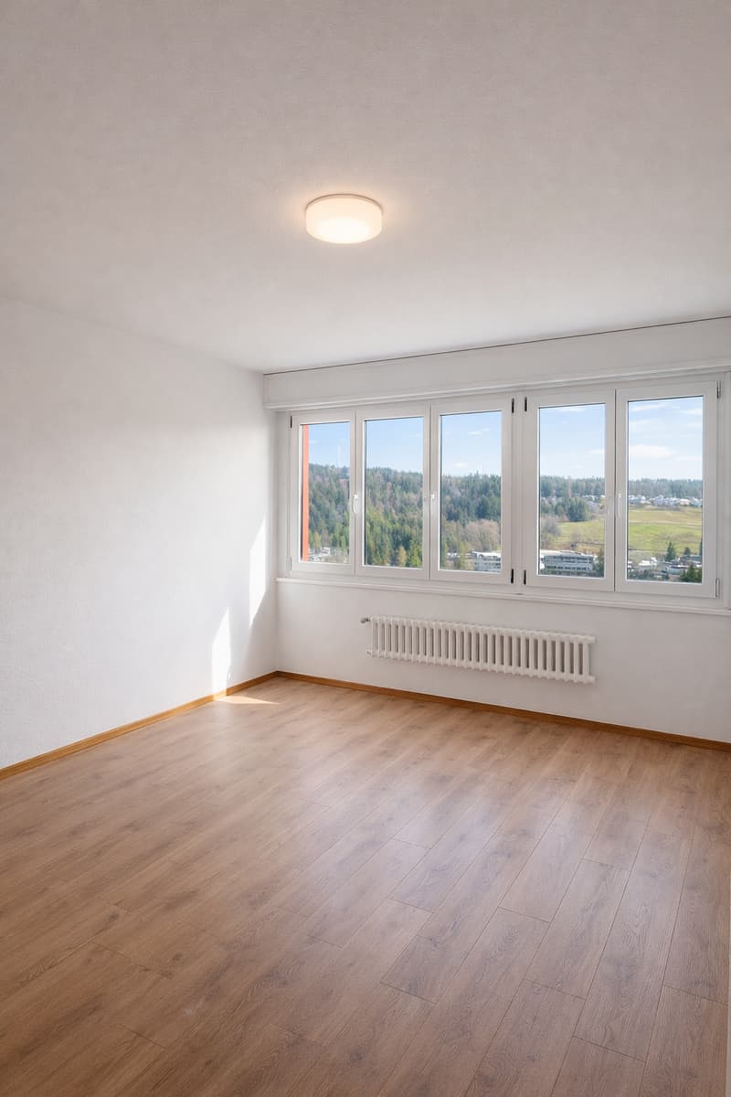Appartement 2,5 pièces à La Chaux-de-Fonds –completement rénové et Lumineux! (6)