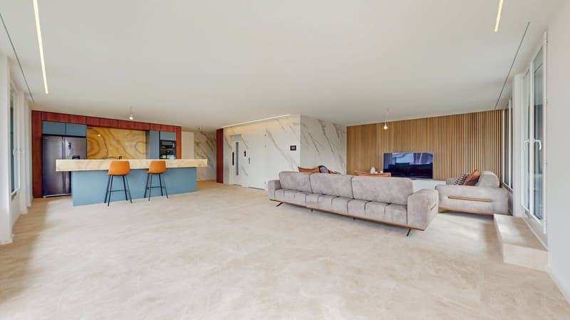 Exklusive Attika-Residenz mit 133 m² Südterrasse & hochwertiger Totalsanierung in Muri bei Bern (6)