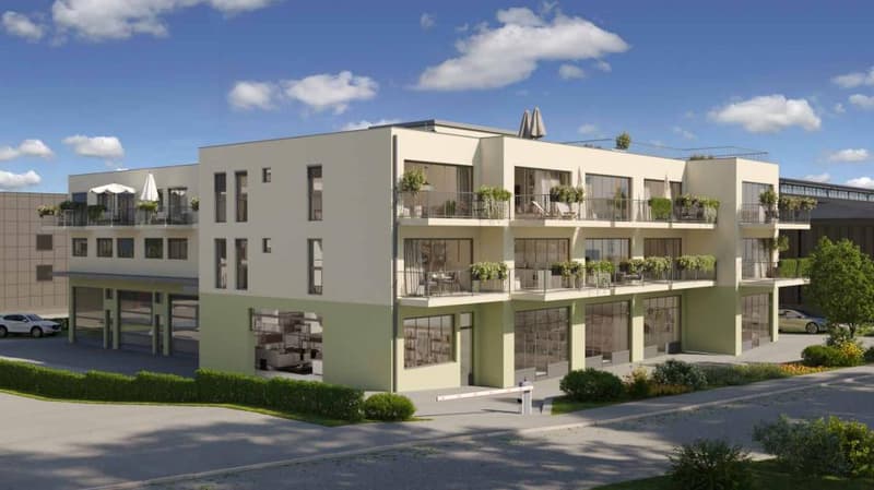 Surface administrative/bureau avec balcon lot 29 dans projet neuf à Echandens (5)