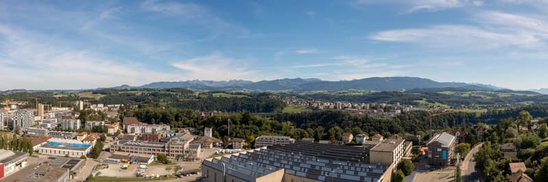 Face to face with the Préalpes, every morning (1)