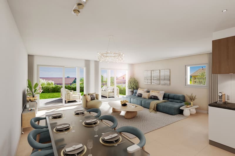 Un triplex lumineux avec de beaux espaces sous toiture (5)