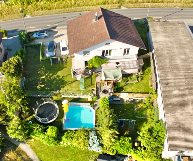 Haus mit Garten