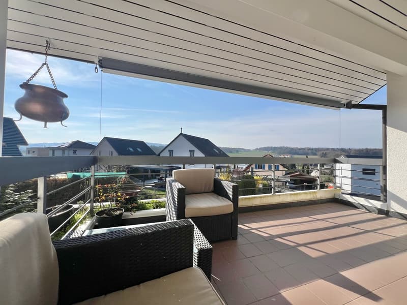Charming 4.5-room apartment renovated just a few minutes from Payerne (1)