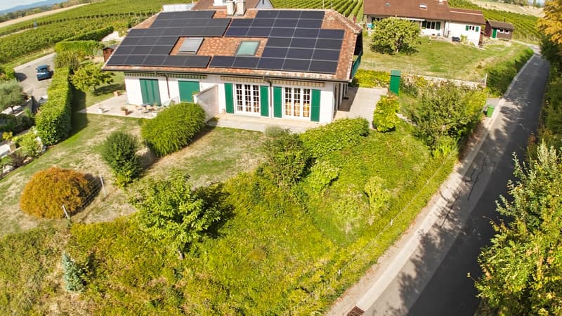 Maison mitoyenne familiale au calme avec petite vue lac (3)