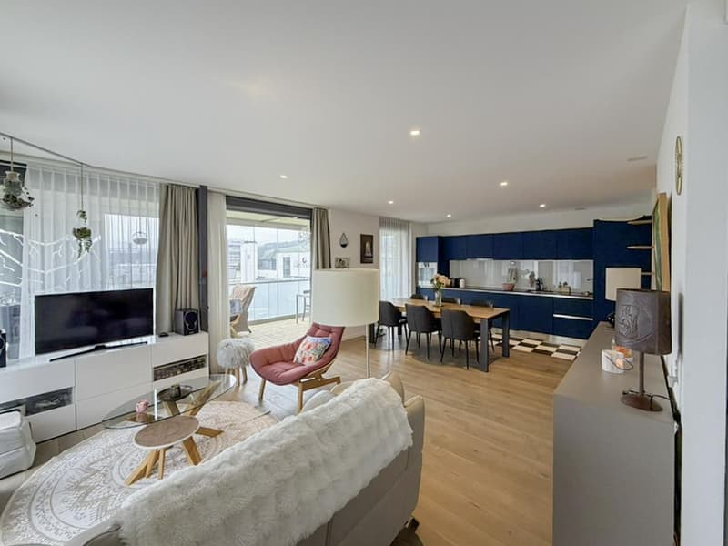 Apartment 3.5 rooms with magnificent veranda - Bulle (5)