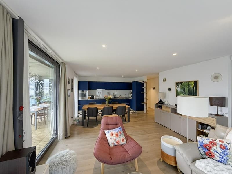 Apartment 3.5 rooms with magnificent veranda - Bulle (4)