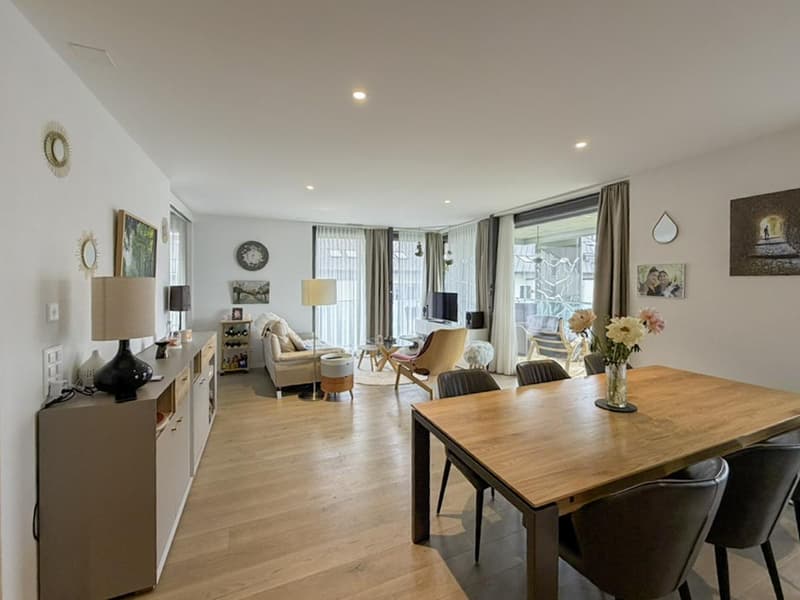 Apartment 3.5 rooms with magnificent veranda - Bulle (3)