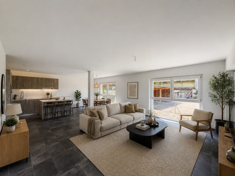 Botterens - Large 3.5-room apartment with unobstructed view (4)