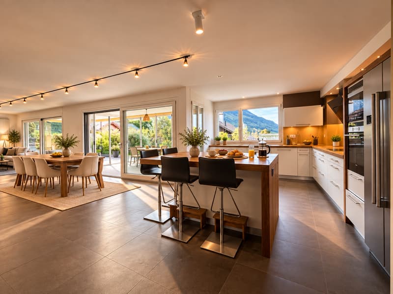 Appartement avec potentiel 4.5 pièces, terrasse de 52 m² et jardin privatif de 69 m² (5)