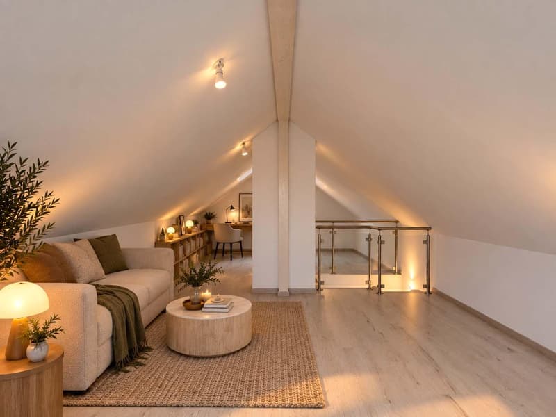 Appartement attique 4.5 pièces avec 52 m² de combles supplémentaires (7)