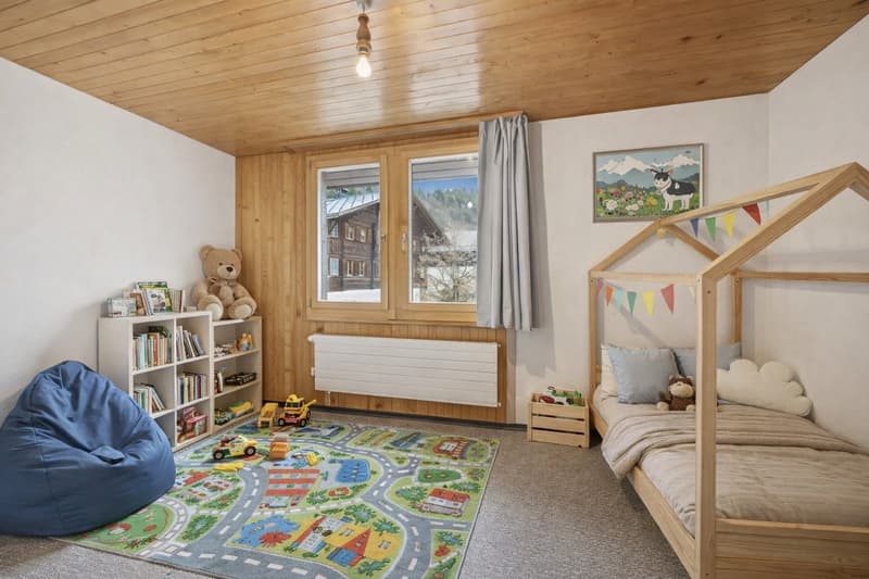 Charmante 4.5-Zimmer-Wohnung in idyllischer Berglage – Boltigen (3)
