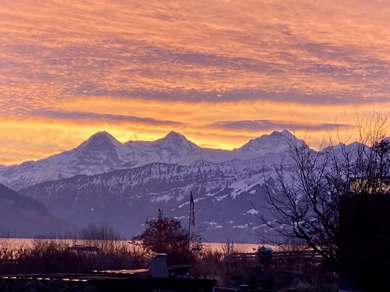 Ein zu Hause am Thunersee – 4 ½ Zimmerwohnung mit See- und Bergblick (4)