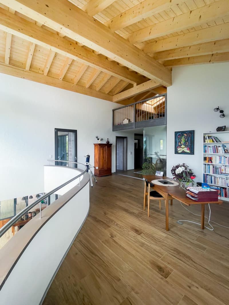 Exceptional Architect-Designed Chalet in the Heart of Nature with Pool and Panoramic View (9)