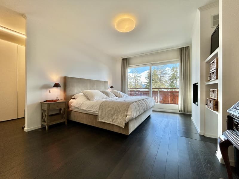 Raro: Elegante Attico-Duplex di Alto Livello nel Cuore di Crans-Montana (12)