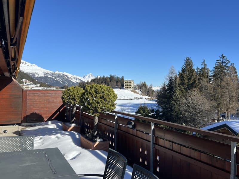 Raro: Elegante Attico-Duplex di Alto Livello nel Cuore di Crans-Montana (2)