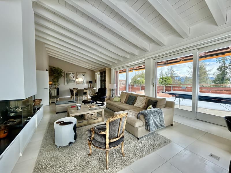 Raro: Elegante Attico-Duplex di Alto Livello nel Cuore di Crans-Montana (5)