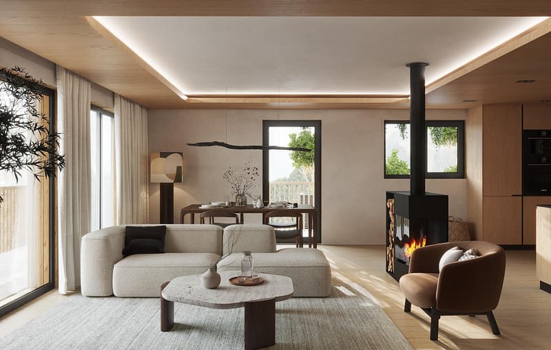 Rare: In main residence, Chalet B with 5.5 rooms (4)