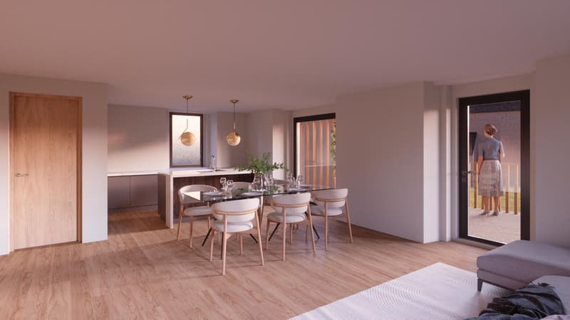 Appartamento nuovo nel centro del vecchio villaggio di Ardon (3)