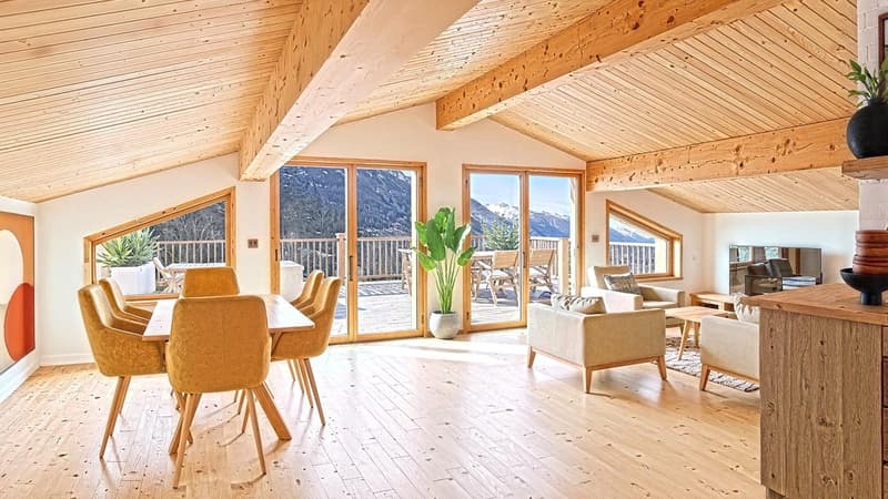Chalet of 5.5 rooms in Crans-Montana, Mollens sector - Sale to foreigners (3)