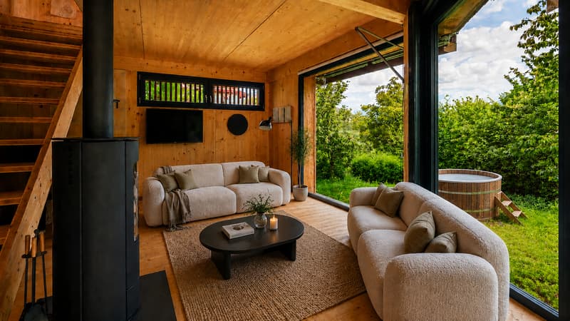 Zwei Architektenhäuser in einem erhaltenen Naturschutzgebiet in Ayent (10)