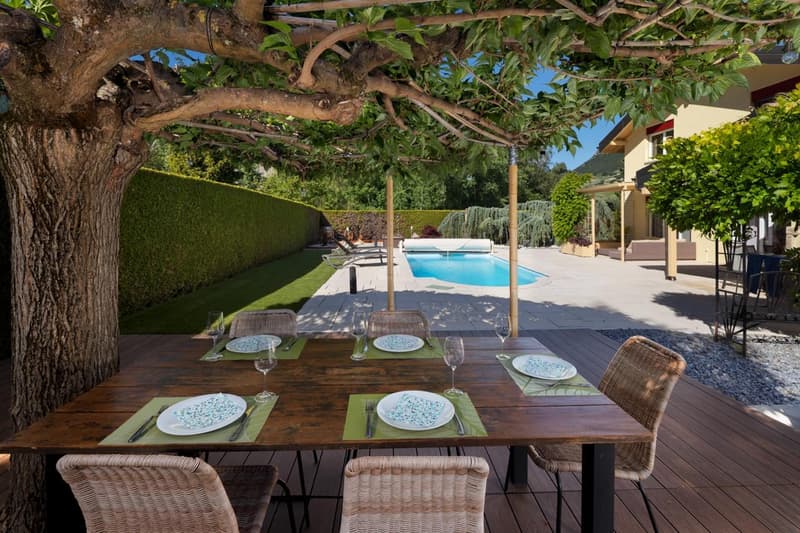 Elegant family villa with pool in Granges VS (1)