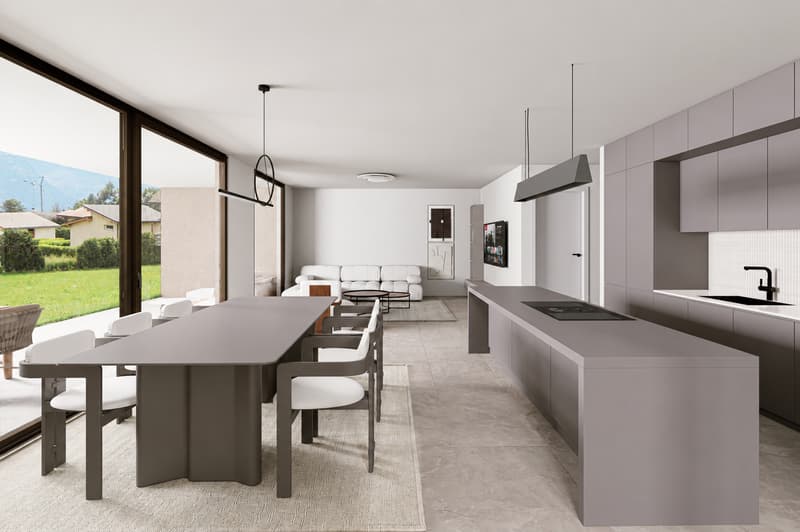 4.5 rooms on the ground floor in Chermignon d'En Haut (3)
