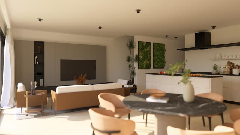 New semi-detached villa with 5.5 rooms and garden in Chalais (4)