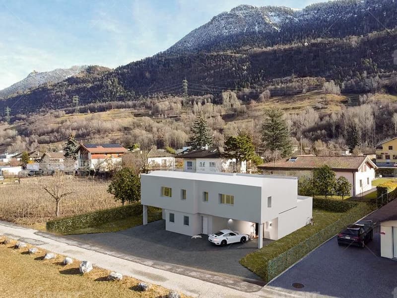 New semi-detached villa with 5.5 rooms and garden in Chalais (10)