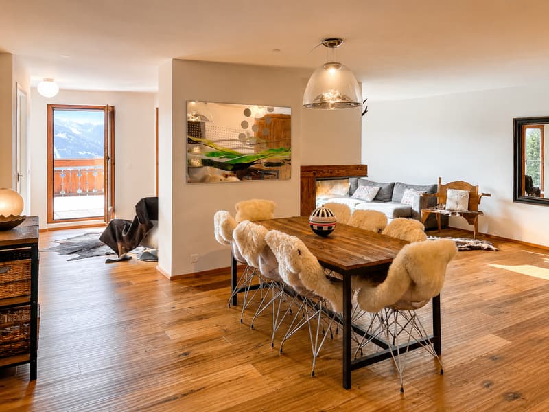 In the heart of Crans-Montana, Montana sector (2)