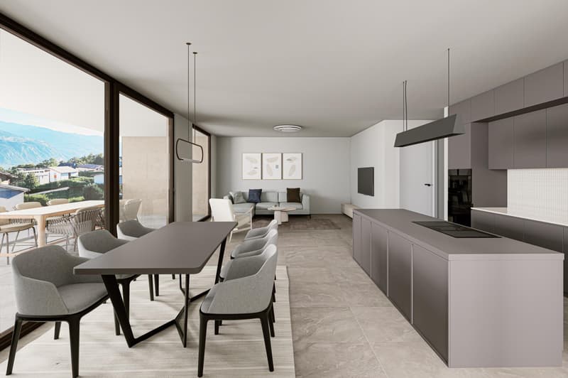APPARTEMENT 4,5 PIÈCES 1ER ÉTAGE À CHERMIGNON D'EN HAUT (5)