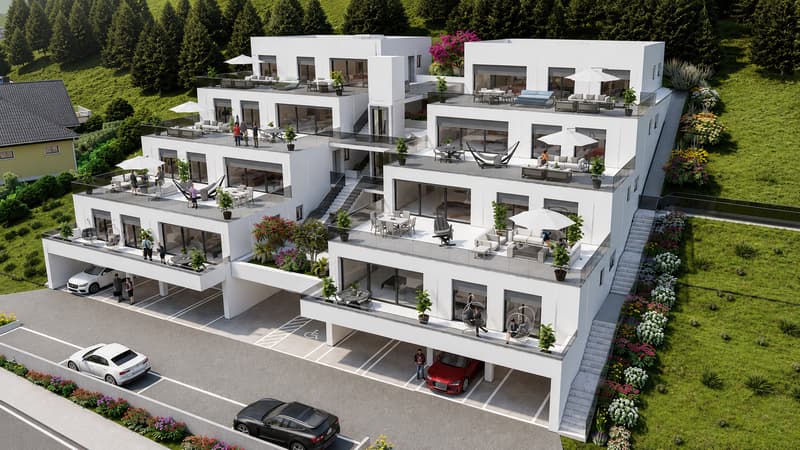 Appartement neuf en terrasse de 4,5 pces à Réchy (3)