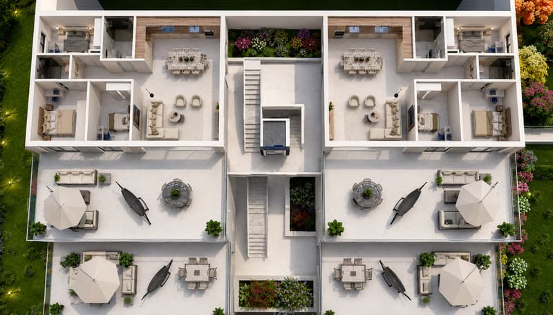 Appartement neuf en terrasse de 4,5 pces à Réchy (2)