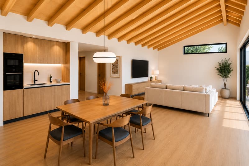 Neue 85 m2 Dachgeschosswohnung in Ayent (2)