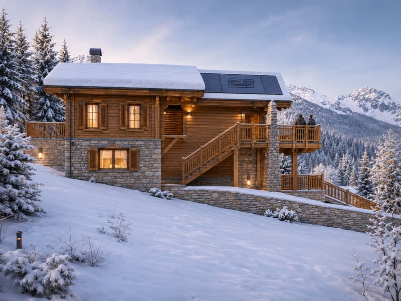 Chalet B EDELWEISS à Crans-Montana : 5,5 pces (2)
