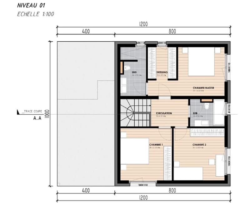 Villa 5.5 pces contemporaine neuve à Chalais (10)