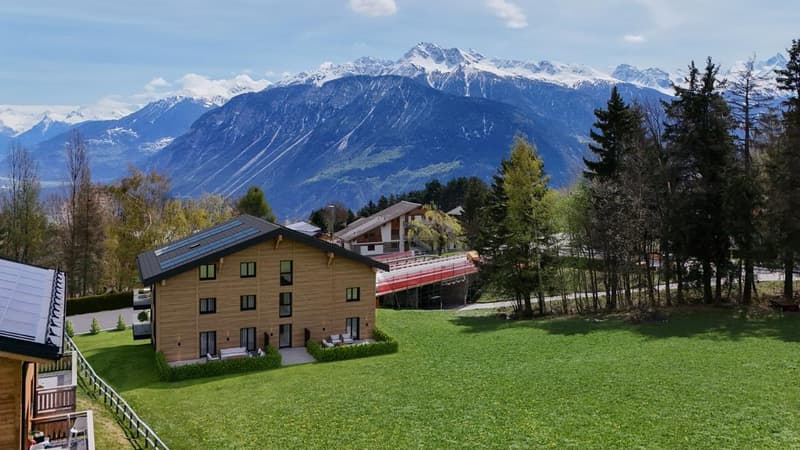4.5 pièces avec terrasse et jardin à Crans-Montana (Résidence principale) (6)