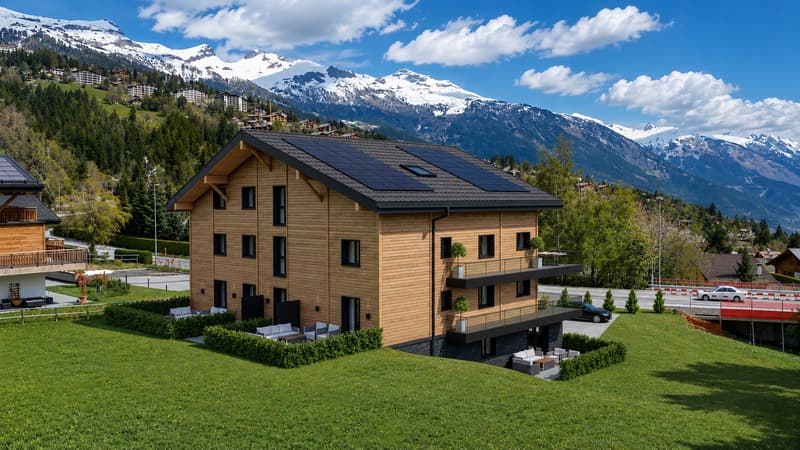 Appartement 3.5 pièces neuf avec terrasse et jardin privatif à Crans-Montana (3)