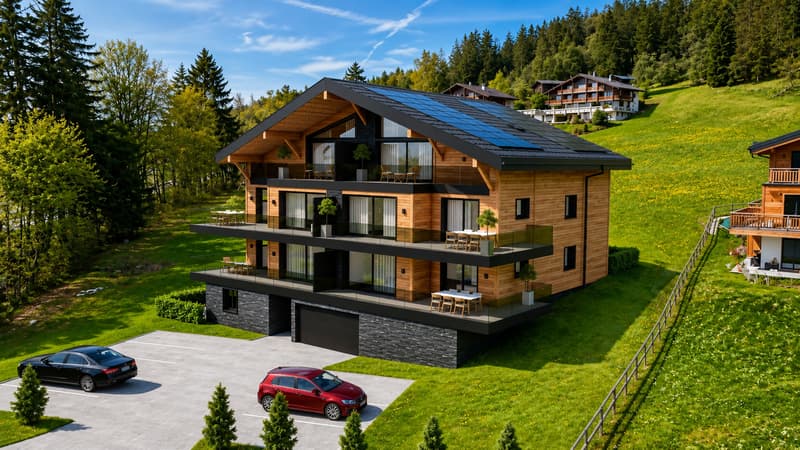 Appartement 3.5 pièces neuf avec terrasse et jardin privatif à Crans-Montana (1)