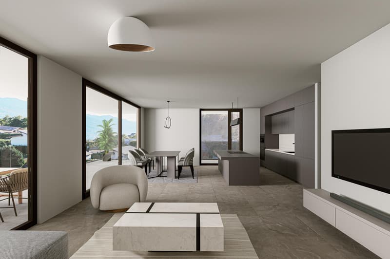APPARTEMENT 5,5 PIÈCES 1ER ÉTAGE À CHERMIGNON D'EN HAUT (5)