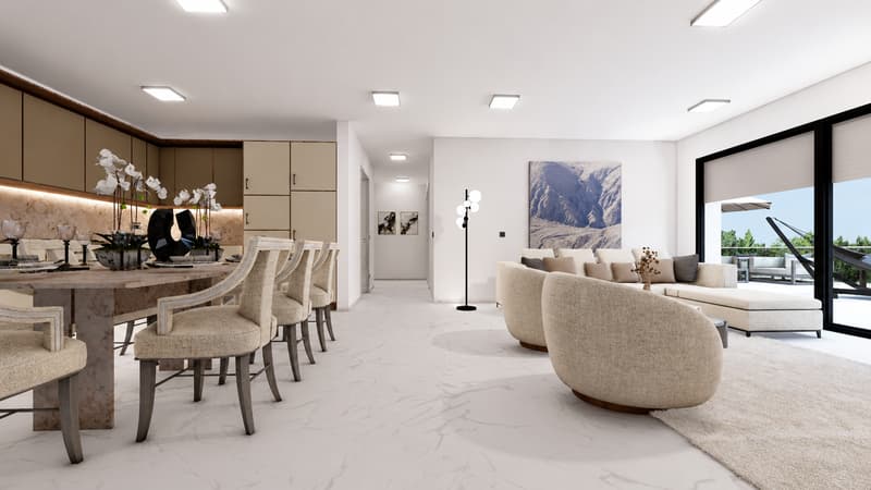 Appartement neuf en terrasse de 4,5 pces à Réchy (8)