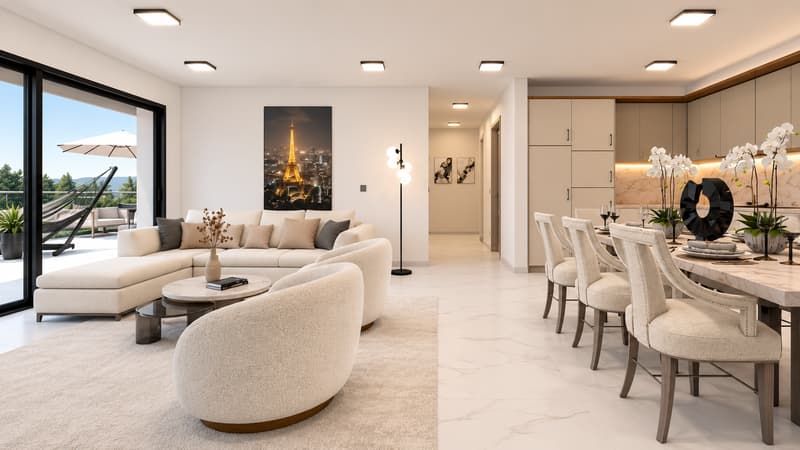 Appartement neuf en terrasse de 4,5 pces à Réchy (3)