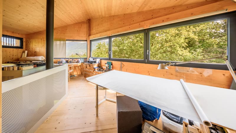 VILLA D'ARCHITECTE EN BOIS ? LUMIÈRE ET DE SÉRÉNITÉ - 112 m² habitables - Construction 2017 (5)