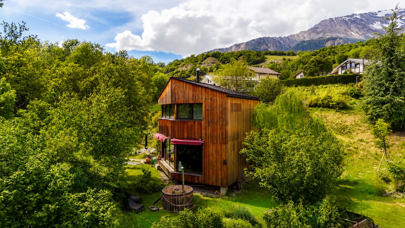 VILLA D'ARCHITECTE EN BOIS ? LUMIÈRE ET DE SÉRÉNITÉ - 112 m² habitables - Construction 2017 (8)