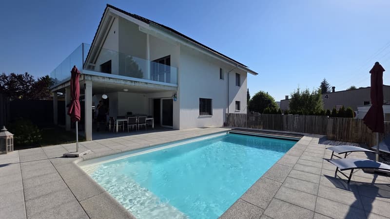 Modern single-family house with pool (1)