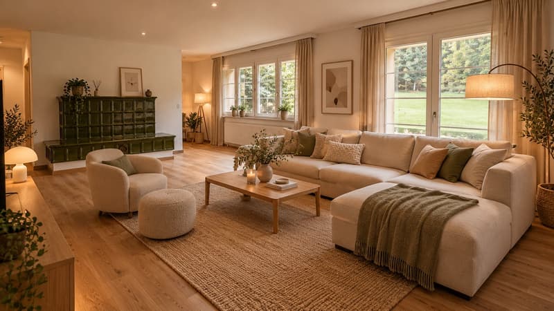 Charmantes Einfamilienhaus mit eigenem Wald (2)